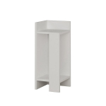 Naktinis staliukas Kalune Design D855(I), 60 cm, baltas