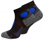 Unisex sportinės kojinės bėgimui Stark Soul 2074 black-blue