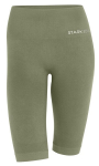Sportiniai &scaron;ortai moterims Stark Soul&reg; seamless high waist sport cycling short, žali