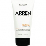Stiprios fiksacijos želė vyrams Farcom Professional ARREN Men's Grooming Maximum Styling Gel, 150ml