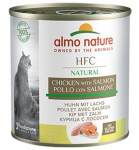 Konservuotas maistas katėms Almo Nature HFC Natural, vi&scaron;tiena ir la&scaron;i&scaron;a, 280 g