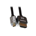 hdmi kabelis - micro hdmi ki&scaron;tukinis lizdas (a-d) 3,0 m kruger&matz
