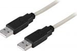 Deltaco, USB-A, 3 m