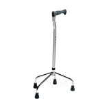 Keturkojė ėjimo lazdelė Kid-Man 01-2620, juoda
