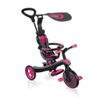 Paspirtukas Globber Trike Explorer 4in1, rožinis, 632-110