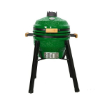 Kamado grilis su priedais Zyle 39,8 cm, Starter, ZY16KSGRSET, žalias