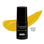 Gelinis nagų lakas &bdquo;Sincero Salon&rdquo;, 6ml, VIBRANT YELLOW, 3716