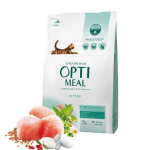 OPTIMEAL&trade;. Visavertis sausas maistas kačiukams su vi&scaron;tiena, 4 kg