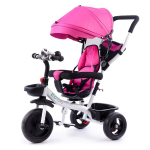 Triratukas/vežimukas Ecotoys, rožinis