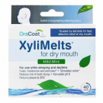 Pastilės sausai burnai XyliMelts, 40 vnt.