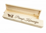 Dėžutė žvakei Pirmoji Komunija, medinė