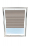 Klostuota užuolaidėlė stoginiam langui Velux, 66x118 cm, Smėlio B-306000
