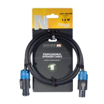 Kabelis Stagg REAN 2x Speakon 1.5 m