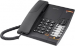 Alcatel Temporis Pro 380 laidinis telefonas su ausinių jungtimi - Juodas
