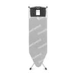 Brabantia lyginimo lenta su kondensato surinkimo indu C, 124x45 cm, &scaron;viesiai pilka