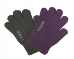 Huppa Megztos pir&scaron;tinės LEVI 2, dark lilac/ dark gray
