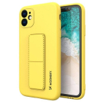 Wozinsky Kickstand Case skirtas Samsung Galaxy A32 5G, geltonas