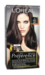 Ilgalaikiai plaukų dažai L'Oreal Paris Preference, 3 Brasilia