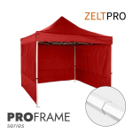 Prekybinė palapinė Zeltpro Proframe Raudona, 3x3