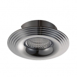 Azzardo įmontuojamas &scaron;viestuvas Luciano Round Chrome