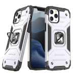 Wozinsky Ring Armor Hybrid Case skirtas iPhone 13 Pro, sidabrinis