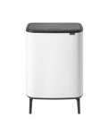 Brabantia &scaron;iuk&scaron;liadėžė Bo Touch Bin Hi, 60 l, balta