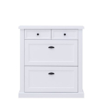 Batų spintelė ADRK Furniture GAL PO1, balta