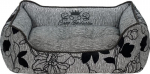 Cazo Exclusive Soft Bed Noir pilka lova &scaron;unims 95x75cm