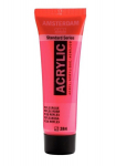 Akrilinė dažai - Amsterdam - Rosa Reflex - 20 Ml - Auk&scaron;ta atsparumas &scaron;viesai - Tirpus vandenyje