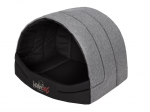 Hobbydog būda Dark Grey Ekolen R4, 60x49 cm
