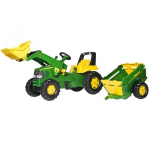 Minamas traktorius Rolly Toys John Deere, žalias