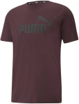 Mar&scaron;kinėliai vyrams Puma Ess Logo Tee Bordeaux 586667 21, raudoni