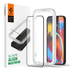 Spigen Glass tR AlignMaster HD 1 Pack, FC black - iPhone 14/13 Pro/13