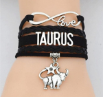 Apyrankė su zodiako ženklu Jautis