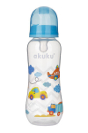 Akuku maitinimo buteliukas mėlynas 0 mėn+, 250 ml, А1005