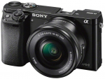 Skaitmeninis fotoaparatas Sony ILCE6000LB.CEC Body + 16-50mm Kit