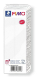 Polimerinė te&scaron;la - Fimo - Soft - 454g - Balta n&deg;0 - Lengva rankomis formuoti