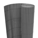 Dvipusė sodo tvora, pilka, 110x500cm, Pilka