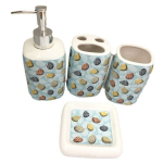 Keraminis vonios aksesuarų rinkinys "Benedomo"