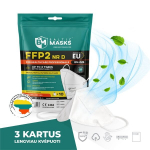 FFP2 medicininiai respiratoriai BM-026 NRD, 1000 vnt.