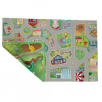 Dvipusis kilimas "Ferma + miesto kelias" 100x150 cm