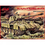 Klijuojamas Modelis ICM 35361 Pz.Kpfw.V Panther Ausf.D, WWII German Tank 1/35
