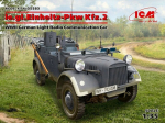 ICM - le.gl.Einheits-Pkw Kfz.2 WWII German Light Radio Communication Car, 1/35, 35583