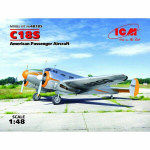Klijuojamas Modelis ICM 48185 C18S, American Passenger Aircraft 1/48