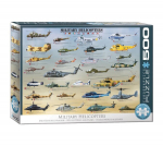Dėlionė Eurographics, 6500-0088, Military Helicopters, 500 d.
