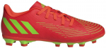 Futbolo bateliai Adidas Predator Edge 4 FxG, raudoni
