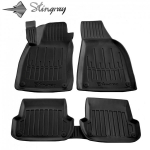 Kilimėliai 3D AUDI A4 B7 2005-2007, 5 vnt. black /5030015