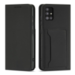 Hurtel Magnet Card Case skirtas Xiaomi Redmi Note 11, juodas