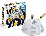 Įgūdžių žaidimas statyti iglu pingvinus