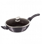 Berlinger Haus Metallic Line Carbon Pro Edition gili keptuvė su dangčiu, 4,9 l